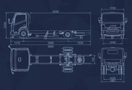 Автогидроподъёмник JAC N 120