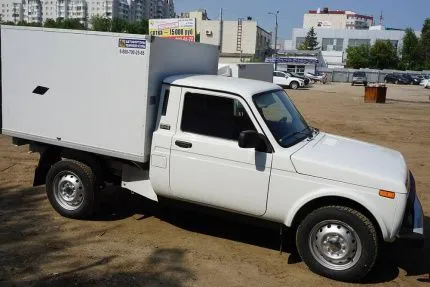Изотермический фургон ВИС 2346 на базе НИВА (4*4)