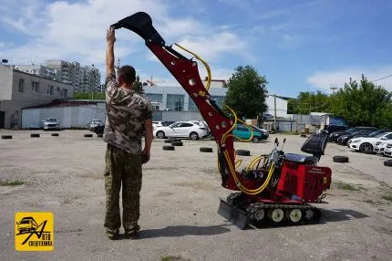 Мини-экскаватор Helffer MSV-400